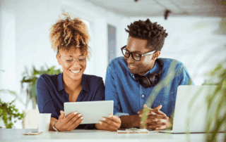 Male and female entrepreneurs